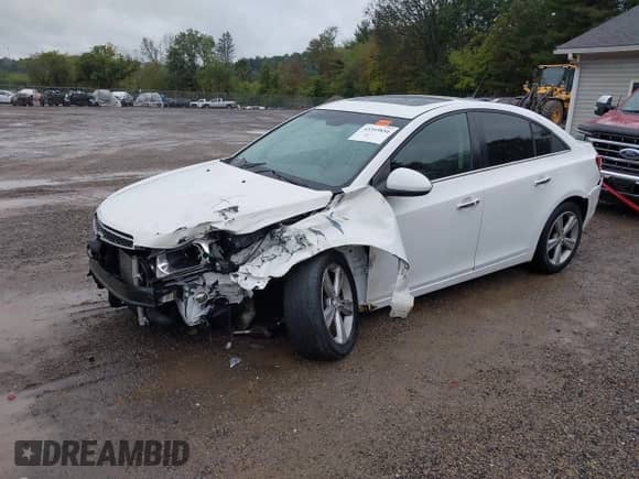 2012 Chevrolet Cruze 2LT z VIN 1G1PG5SC0C7180406, wystawiony jako IAAI lot #43393854 z przebiegiem 143 467 mil mil oraz . Historia ofert i sprzedaży dostępna na DreamBid. Obrazek 2.