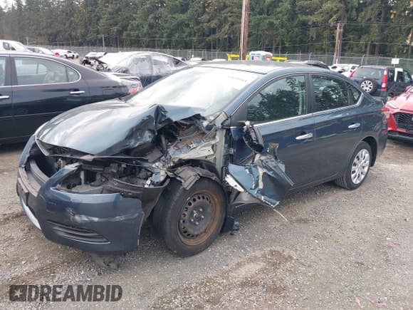 ✅ 2015 Nissan Sentra S • VIN: 3N1AB7AP9FY321684 • Lot: 43690161. Wystawiony na IAAI z przebiegiem 52 237 mil. Bezpłatny archiwum sprzedaży aukcyjnych z USA i szczegółowy raport historii pojazdu na DreamBid. Zdjęcie 2.