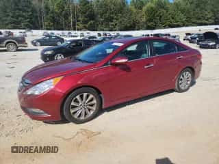 2014 Hyundai Sonata Limited with VIN 5NPEC4AC7EH823192, listed as a Copart auction lot 86286355 with 98,713 mi miles and Salvage title. Bid and sale history available at DreamBid. Image 1.