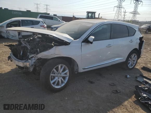 ✅ 2021 Acura RDX • VIN: 5J8TC2H35ML033547 • Лот: 80359015. Опубликован ранее на Copart с пробегом Не указан. Бесплатный доступ к архиву аукционных продаж из США и подробный отчёт об истории автомобиля на DreamBid. Изображение 1.