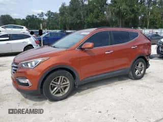 2017 Hyundai Santa Fe 2.4L с VIN 5XYZU3LB4HG383974, выставлен на аукционе Copart как лот 80904095 с пробегом 52 724 миль миль и Списание • Salvage title. История ставок и продаж доступна на DreamBid. Изображение 1.