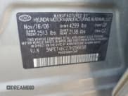 ✅ 2007 Hyundai Sonata GLS • VIN: 5NPET46C27H256658 • Лот: 77312434. Опубликован ранее на Copart с пробегом 172 186 миль. Бесплатный доступ к архиву аукционных продаж из США и подробный отчёт об истории автомобиля на DreamBid. Изображение 12.