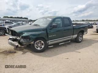 2002 Dodge 1500 with VIN 1D7HU18N92S627841, listed as a Copart auction lot 69984075 with 385,630 mi miles and Salvage title. Bid and sale history available at DreamBid. Image 1.