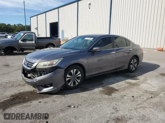 ✅ 2014 Honda Accord LX • VIN: 1HGCR2F3XEA209006 • Лот: 92316085. Опубликован ранее на Copart с пробегом 159 804 миль. Бесплатный доступ к архиву аукционных продаж из США и подробный отчёт об истории автомобиля на DreamBid. Изображение 1.