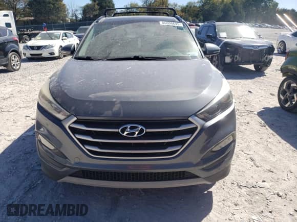 2018 Hyundai Tucson Limited z VIN KM8J33A28JU724148, wystawiony jako Copart lot #86606695 z przebiegiem 159 062 mil mil oraz Czysty tytuł • Clean title. Historia ofert i sprzedaży dostępna na DreamBid. Obrazek 5.