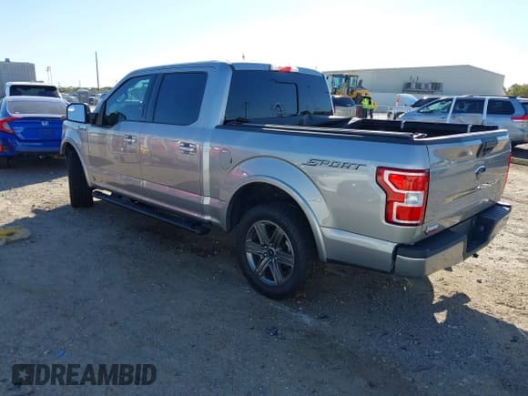 ✅ 2020 Ford F-150 XL • VIN: 1FTEW1C42LKE35085 • Lot: 43529880. Listed on IAAI with 61,393 mi. Free auction sales archive from the USA and detailed vehicle history report at DreamBid. Image 3.