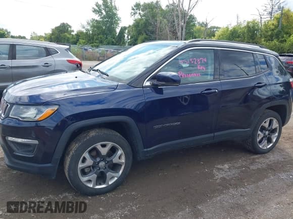 ✅ 2018 Jeep Compass Limited • VIN: 3C4NJDCB8JT397114 • Lot: 43152874. Listed on IAAI with 96,406 mi. Free auction sales archive from the USA and detailed vehicle history report at DreamBid. Image 14.