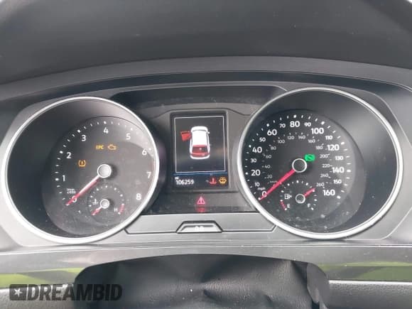 ✅ 2019 Volkswagen Tiguan S • VIN: 3VV1B7AX6KM151736 • Lot: 43049540. Listed on IAAI with 106,259 mi. Free auction sales archive from the USA and detailed vehicle history report at DreamBid. Image 7.