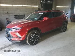 ✅ 2023 Chevrolet Blazer RS • VIN: 3GNKBKRS1PS224049 • Lot: 81151505. Wystawiony na Copart z przebiegiem 20 287 mil. Bezpłatny archiwum sprzedaży aukcyjnych z USA i szczegółowy raport historii pojazdu na DreamBid. Zdjęcie 1.