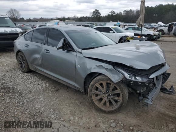 ✅ 2024 Cadillac CT5 Sport • VIN: 1G6DP5RK1R0100462 • Lot: 47562155. Listed on Copart with 12,213 mi. Free auction sales archive from the USA and detailed vehicle history report at DreamBid. Image 4.