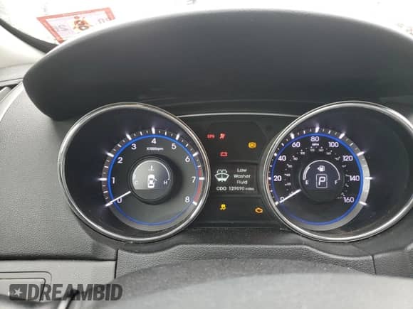 2013 Hyundai Sonata GLS with VIN 5NPEB4AC1DH633468, listed as a Copart auction lot 63162955 with 129,090 mi miles and Salvage title. Bid and sale history available at DreamBid. Image 9.