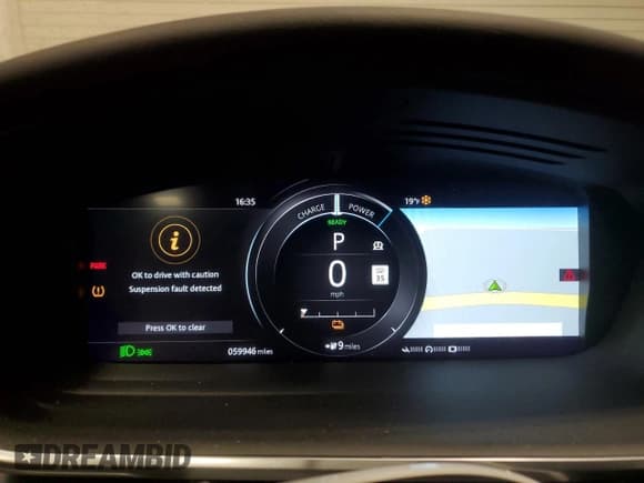 ✅ 2019 Jaguar I-Pace SE • VIN: SADHC2S15K1F69586 • Лот: 89061555. Опубликован ранее на Copart с пробегом 59 946 миль. Бесплатный доступ к архиву аукционных продаж из США и подробный отчёт об истории автомобиля на DreamBid. Изображение 9.