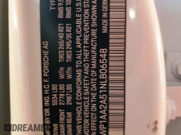 ✅ 2022 Porsche Macan • VIN: WP1AA2A51NLB06548 • Лот: 84631015. Опубликован ранее на Copart с пробегом 14 050 миль. Бесплатный доступ к архиву аукционных продаж из США и подробный отчёт об истории автомобиля на DreamBid. Изображение 14.