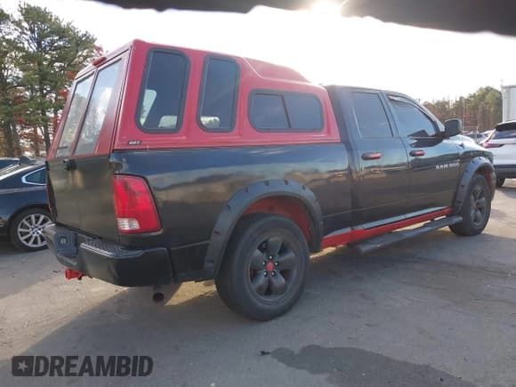 ✅ 2011 Ram 1500 SLT • VIN: 1D7RV1GPXBS520642 • Lot: 43698360. Listed on IAAI with 176,100 mi. Free auction sales archive from the USA and detailed vehicle history report at DreamBid. Image 4.