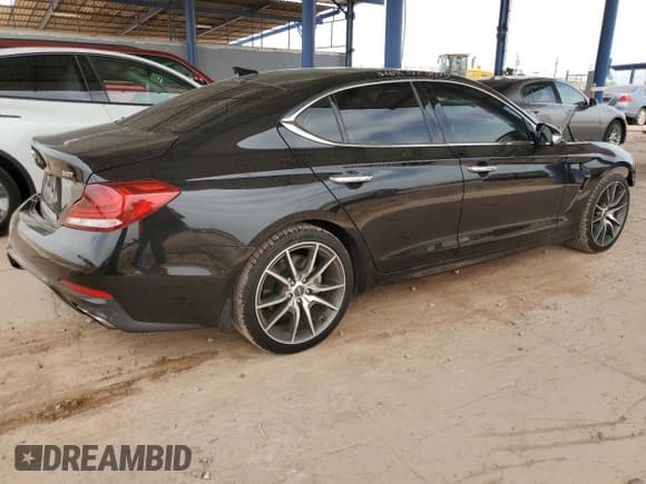 ✅ 2019 Genesis G70 Advanced • VIN: KMTG44LA3KU030671 • Lot: 56586875. Listed on Copart with 49,863 mi. Free auction sales archive from the USA and detailed vehicle history report at DreamBid. Image 3.