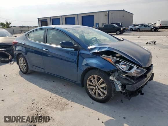2014 Hyundai Elantra SE z VIN KMHDH4AE0EU113938, wystawiony jako Copart lot #70394065 z przebiegiem 90 020 mil mil oraz Szkoda całkowita • Salvage title. Historia ofert i sprzedaży dostępna na DreamBid. Obrazek 4.