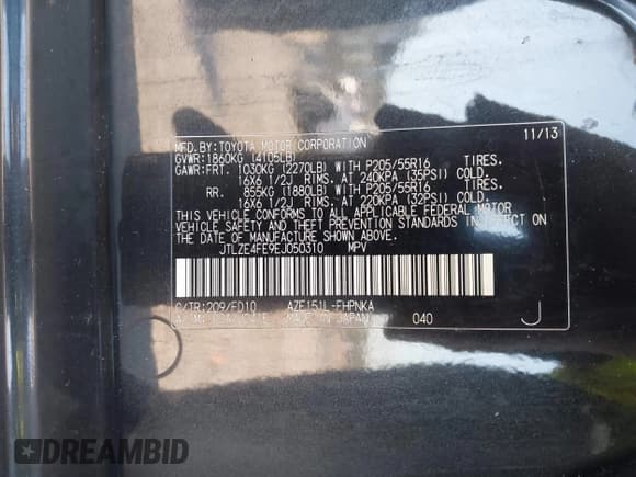 ✅ 2014 Scion xB • VIN: JTLZE4FE9EJ050310 • Lot: 43688730. Wystawiony na IAAI z przebiegiem 159 828 mil. Bezpłatny archiwum sprzedaży aukcyjnych z USA i szczegółowy raport historii pojazdu na DreamBid. Zdjęcie 9.