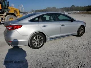 ✅ 2016 Hyundai Sonata Sport • VIN: 5NPE34AF9GH432946 • Lot: 46652813. Listed on Copart with 86,497 mi. Free auction sales archive from the USA and detailed vehicle history report at DreamBid. Image 3.