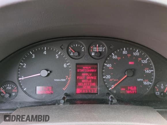 ✅ 2001 Audi A6 • VIN: WAUED64B31N075754 • Лот: 82628634. Опубликован ранее на Copart с пробегом 78 537 миль. Бесплатный доступ к архиву аукционных продаж из США и подробный отчёт об истории автомобиля на DreamBid. Изображение 9.