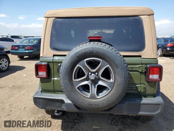 ✅ 2020 Jeep Wrangler Sport S • VIN: 1C4GJXAG8LW339090 • Lot: 70786425. Listed on Copart with 35,522 mi. Free auction sales archive from the USA and detailed vehicle history report at DreamBid. Image 6.
