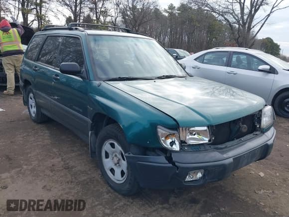✅ 1998 Subaru Forester L • VIN: JF1SF6351WH780155 • Lot: 41459263. Listed on IAAI with 288,983 mi. Free auction sales archive from the USA and detailed vehicle history report at DreamBid. Image 1.