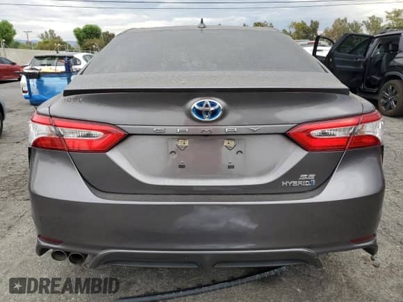 2020 Toyota Camry Hybrid SE с VIN 4T1G31AK2LU519524, выставлен на аукционе Copart как лот 70734245 с пробегом 85 086 миль миль и Списание • Salvage title. История ставок и продаж доступна на DreamBid. Изображение 6.