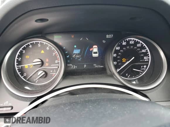 2023 Toyota Camry SE with VIN 4T1T11BK6PU090896, listed as a Copart auction lot 69367825 with 29,570 mi miles and Salvage title. Bid and sale history available at DreamBid. Image 9.