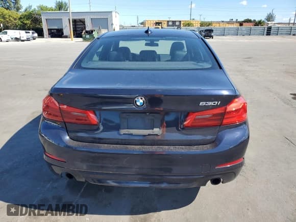 ✅ 2019 BMW 5 Series 530i • VIN: WBAJA5C50KBX87882 • Lot: 93598575. Listed on Copart with 100,080 mi. Free auction sales archive from the USA and detailed vehicle history report at DreamBid. Image 6.