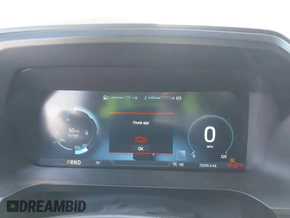 ✅ 2023 Ford F-150 Lightning Pro • VIN: 1FTVW1EV9PWG13112 • Lot: 42537083. Listed on IAAI with 72,691 mi. Free auction sales archive from the USA and detailed vehicle history report at DreamBid. Image 7.