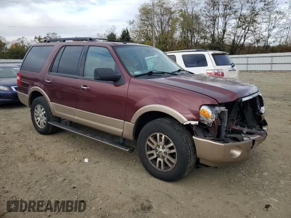 ✅ 2012 Ford Expedition XLT • VIN: 1FMJU1J56CEF13507 • Лот: 90426535. Опубликован ранее на Copart с пробегом 188 541 миль. Бесплатный доступ к архиву аукционных продаж из США и подробный отчёт об истории автомобиля на DreamBid. Изображение 4.