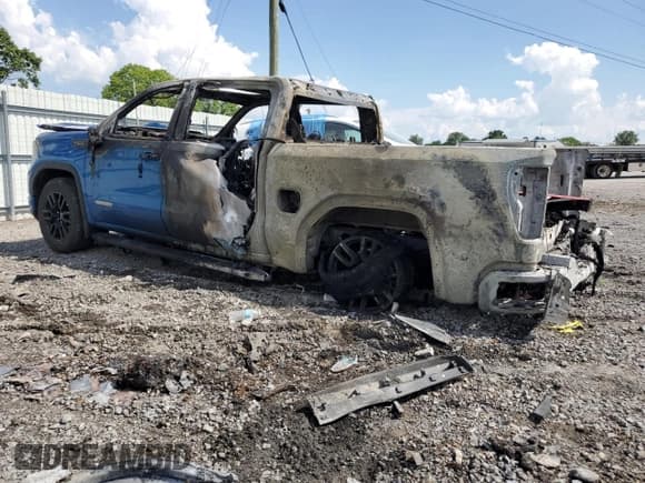 ✅ 2023 GMC Sierra 1500 Elevation • VIN: 1GTPHCED8PZ188079 • Lot: 59668604. Listed on Copart with Not provided. Free auction sales archive from the USA and detailed vehicle history report at DreamBid. Image 2.