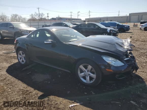 ✅ 2006 Mercedes-Benz SLK 280 • VIN: WDBWK54F86F118141 • Lot: 52296395. Listed on Copart with 53,479 mi. Free auction sales archive from the USA and detailed vehicle history report at DreamBid. Image 4.