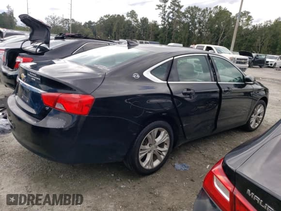 ✅ 2015 Chevrolet Impala LT • VIN: 2G1125S36F9182071 • Лот: 71079694. Опубликован ранее на Copart с пробегом 142 623 миль. Бесплатный доступ к архиву аукционных продаж из США и подробный отчёт об истории автомобиля на DreamBid. Изображение 3.