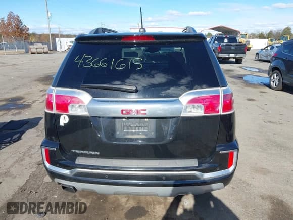 ✅ 2016 GMC Terrain Denali • VIN: 2GKALREK1G6278762 • Lot: 43661615. Listed on IAAI with 130,154 mi. Free auction sales archive from the USA and detailed vehicle history report at DreamBid. Image 17.