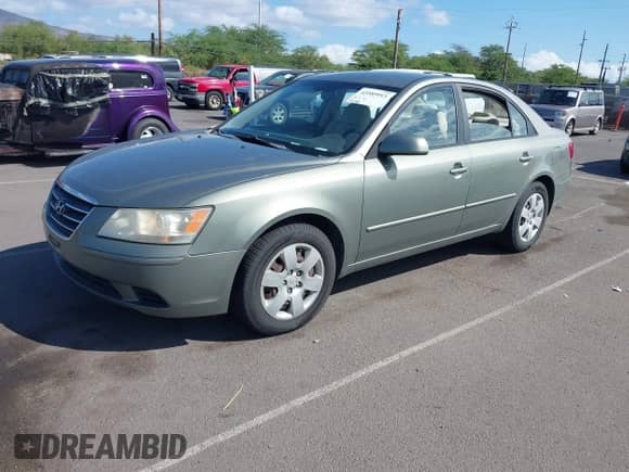 2009 Hyundai Sonata GLS with VIN 5NPET46C19H470401, listed as a IAAI auction lot 43589911 with 84,360 mi miles and . Bid and sale history available at DreamBid. Image 2.