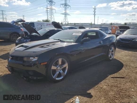2014 Chevrolet Camaro LS с VIN 2G1FA1E31E9270750, выставлен на аукционе Copart как лот 70332835 с пробегом 146 398 миль миль и Списание • Salvage title. История ставок и продаж доступна на DreamBid. Изображение 1.
