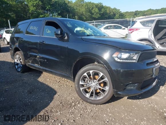 ✅ 2019 Dodge Durango GT • VIN: 1C4RDJDG6KC701135 • Lot: 42762504. Wystawiony na IAAI z przebiegiem Nie podano. Bezpłatny archiwum sprzedaży aukcyjnych z USA i szczegółowy raport historii pojazdu na DreamBid. Zdjęcie 1.