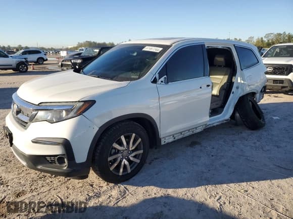 ✅ 2019 Honda Pilot EX-L • VIN: 5FNYF5H40KB019724 • Lot: 81987244. Listed on Copart with 117,406 mi. Free auction sales archive from the USA and detailed vehicle history report at DreamBid. Image 1.