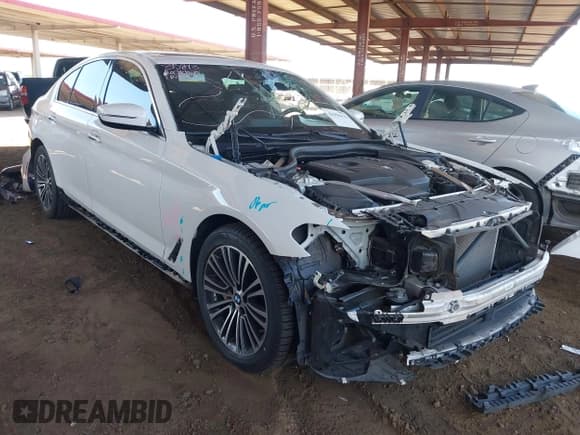 ✅ 2018 BMW 5 Series 530i • VIN: WBAJA5C57JWA39639 • Lot: 42598436. Listed on IAAI with Not provided. Free auction sales archive from the USA and detailed vehicle history report at DreamBid. Image 1.