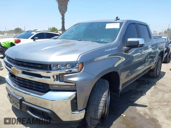 2022 Chevrolet Silverado 1500 LT z VIN 1GCPWCED6NZ192554, wystawiony jako IAAI lot #42653072 z przebiegiem 76 224 mil mil oraz . Historia ofert i sprzedaży dostępna na DreamBid. Obrazek 2.