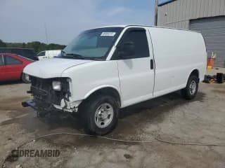 ✅ 2014 Chevrolet Express Cargo • VIN: 1GCWGFCA4E1139093 • Lot: 80066315. Listed on Copart with 141,431 mi. Free auction sales archive from the USA and detailed vehicle history report at DreamBid. Image 1.