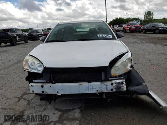 2004 Chevrolet Malibu LS z VIN 1G1ZT54884F184224, wystawiony jako Copart lot #62098144 z przebiegiem Nie podano mil oraz Szkoda całkowita • Salvage title. Historia ofert i sprzedaży dostępna na DreamBid. Obrazek 5.