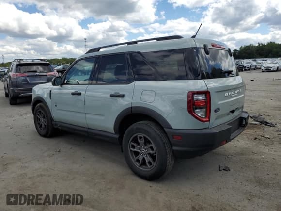 ✅ 2024 Ford Bronco Sport Big Bend • VIN: 3FMCR9B67RRE30318 • Лот: 71085175. Опубликован ранее на Copart с пробегом 22 811 миль. Бесплатный доступ к архиву аукционных продаж из США и подробный отчёт об истории автомобиля на DreamBid. Изображение 2.