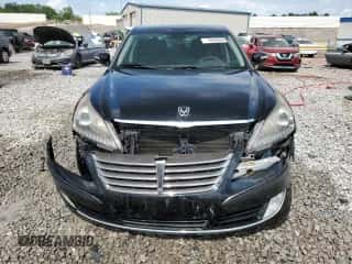 2013 Hyundai Equus Signature z VIN KMHGH4JH4DU071697, wystawiony jako Copart lot #58568205 z przebiegiem 117 549 mil mil oraz Szkoda całkowita • Salvage title. Historia ofert i sprzedaży dostępna na DreamBid. Obrazek 5.
