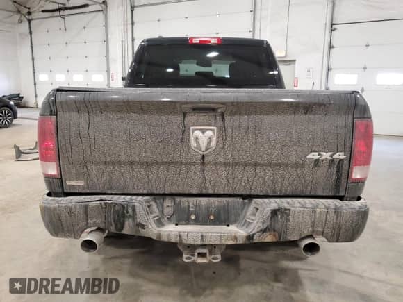 2014 Ram 1500 Tradesman with VIN 1C6RR7KT6ES393695, listed as a Copart auction lot 52122305 with 111,668 mi miles and Salvage title. Bid and sale history available at DreamBid. Image 6.