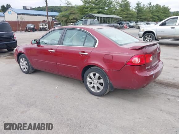 ✅ 2007 Kia Optima EX • VIN: KNAGE124675154194 • Lot: 42722103. Listed on IAAI with 161,767 mi. Free auction sales archive from the USA and detailed vehicle history report at DreamBid. Image 3.