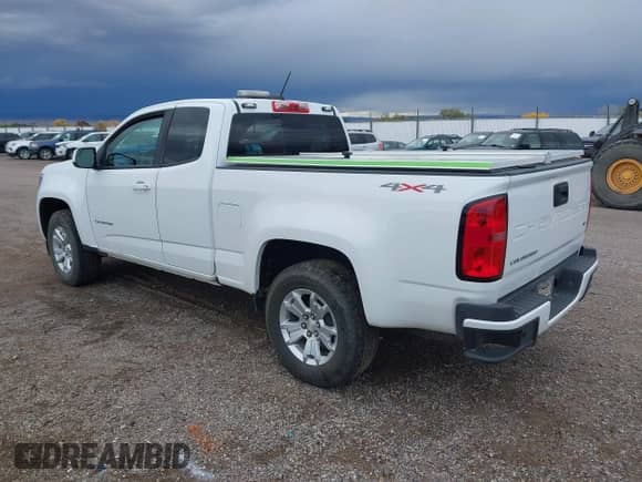 2022 Chevrolet Colorado 4WD LT z VIN 1GCHTCEA1N1242679, wystawiony jako IAAI lot #43290461 z przebiegiem 61 928 mil mil oraz . Historia ofert i sprzedaży dostępna na DreamBid. Obrazek 3.