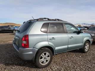 2007 Hyundai Tucson SE z VIN KM8JN72D17U511410, wystawiony jako Copart lot #80653934 z przebiegiem 114 149 mil mil oraz Szkoda całkowita • Salvage title. Historia ofert i sprzedaży dostępna na DreamBid. Obrazek 3.