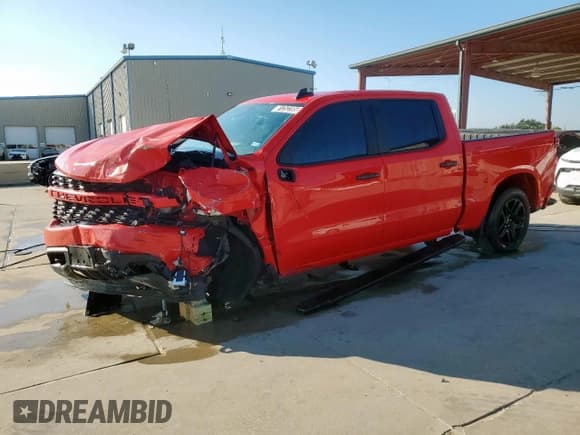 ✅ 2022 Chevrolet Silverado 1500 Custom • VIN: 3GCPWBEK3NG200649 • Лот: 81252205. Опубликован ранее на Copart с пробегом 50 808 миль. Бесплатный доступ к архиву аукционных продаж из США и подробный отчёт об истории автомобиля на DreamBid. Изображение 1.