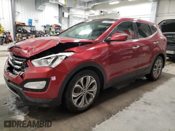 ✅ 2013 Hyundai Santa Fe Sport • VIN: 5XYZUDLA8DG006216 • Лот: 91195855. Опубликован ранее на Copart с пробегом 267 980 миль. Бесплатный доступ к архиву аукционных продаж из США и подробный отчёт об истории автомобиля на DreamBid. Изображение 1.
